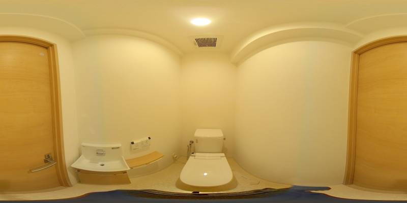 パノラマ画像トイレ