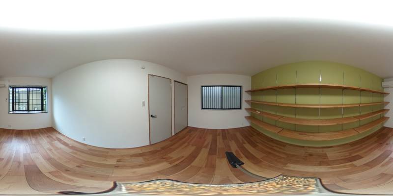 パノラマ画像洋室