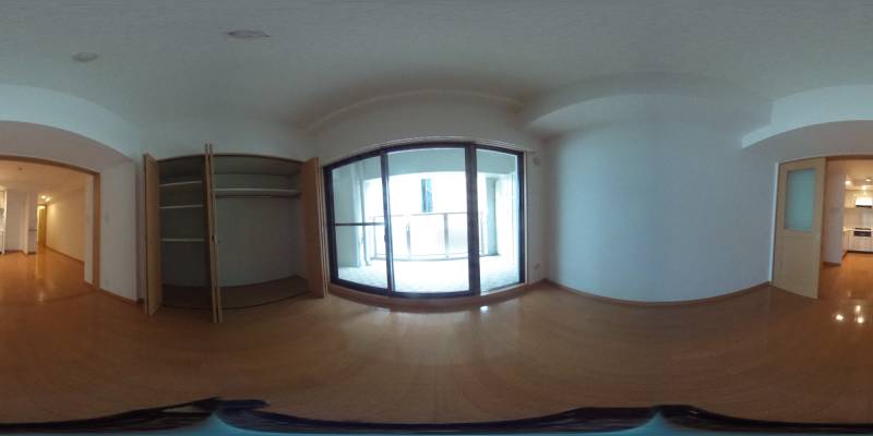 パノラマ画像洋室