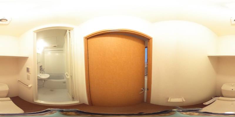 パノラマ画像トイレ