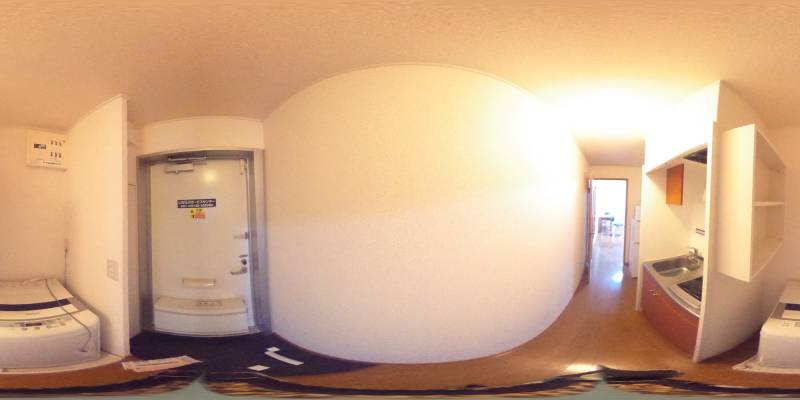 パノラマ画像玄関