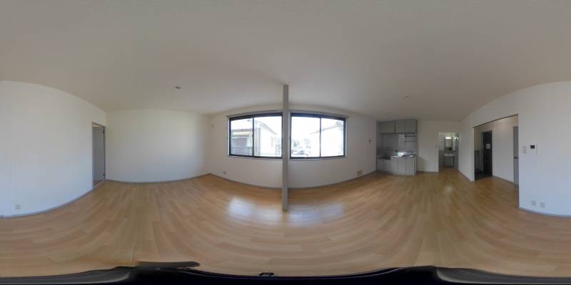 パノラマ画像リビング