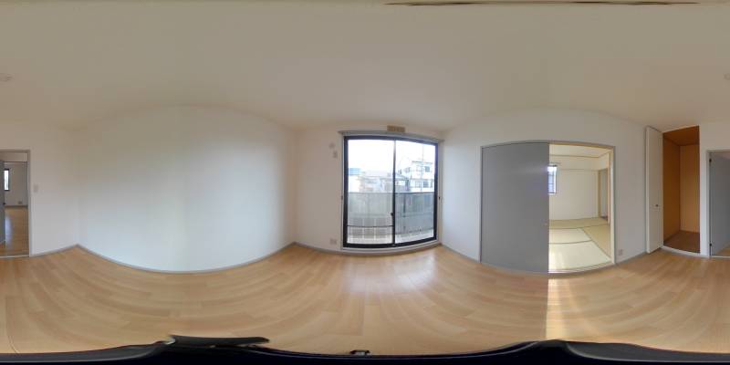 パノラマ画像洋室