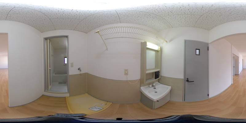 パノラマ画像洗面所
