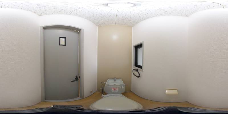 パノラマ画像トイレ