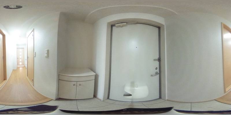 パノラマ画像玄関