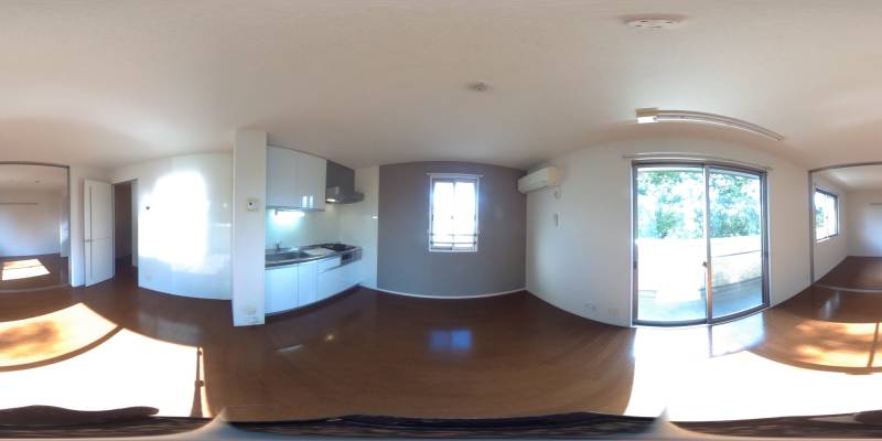 パノラマ画像リビング