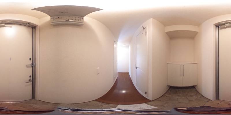 パノラマ画像玄関