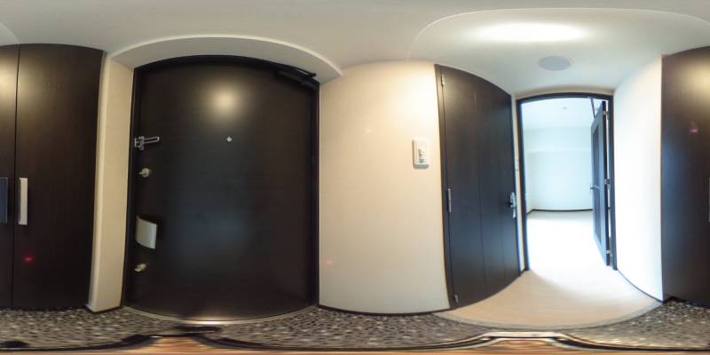 パノラマ画像玄関