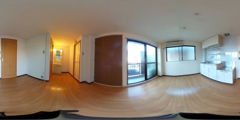 パノラマ画像リビング