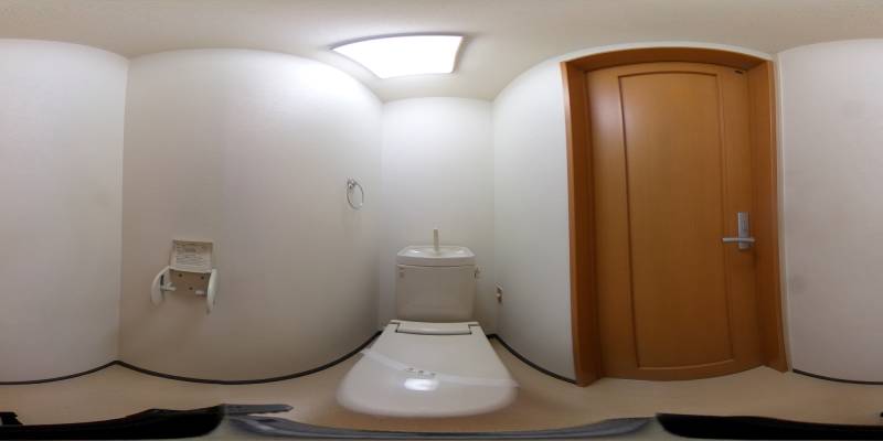 パノラマ画像トイレ