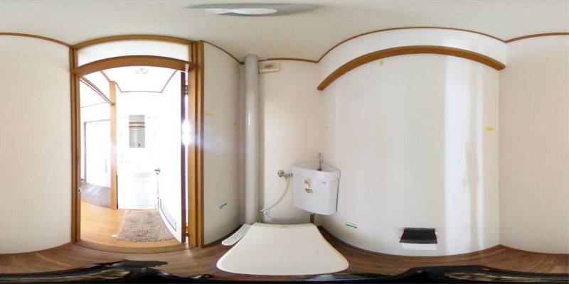 パノラマ画像トイレ