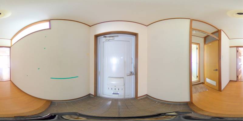 パノラマ画像玄関