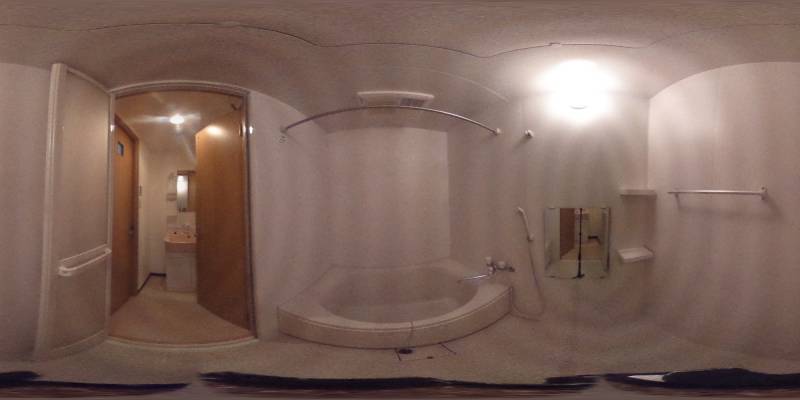 パノラマ画像バスルーム