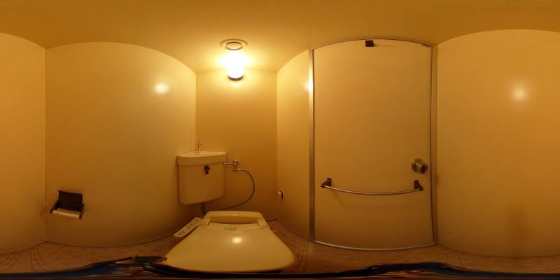 パノラマ画像トイレ