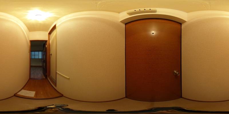 パノラマ画像玄関