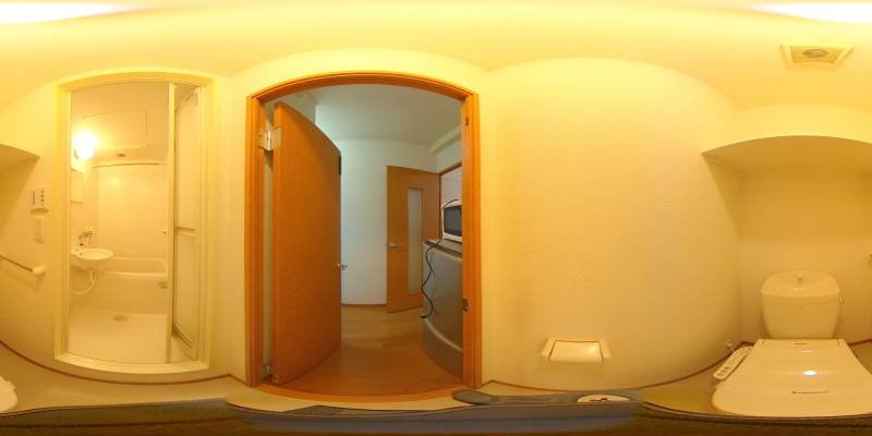 パノラマ画像トイレ