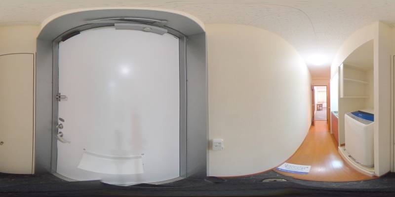 パノラマ画像玄関