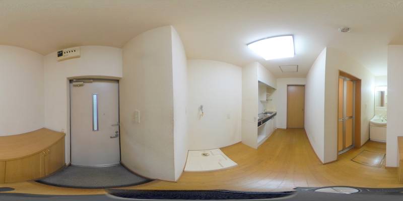 パノラマ画像玄関