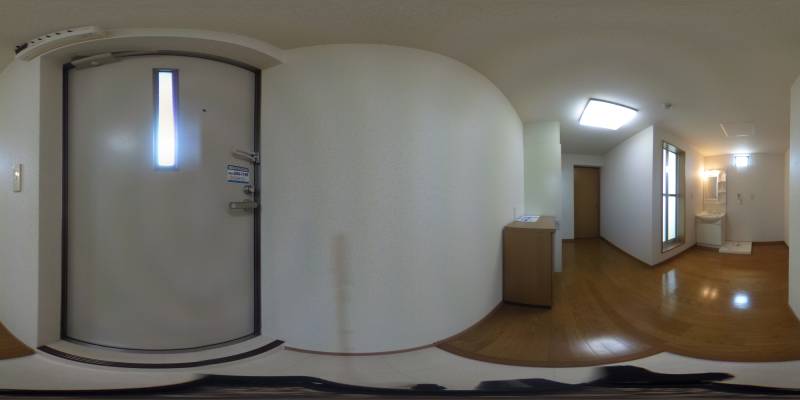 パノラマ画像玄関