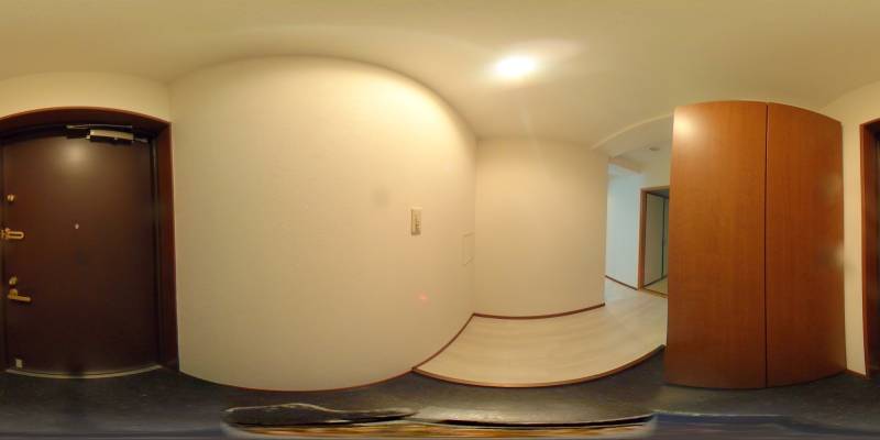 パノラマ画像玄関