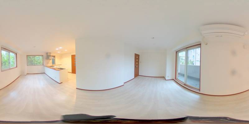 パノラマ画像リビング