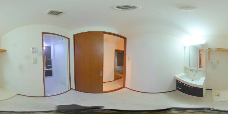 パノラマ画像洗面所