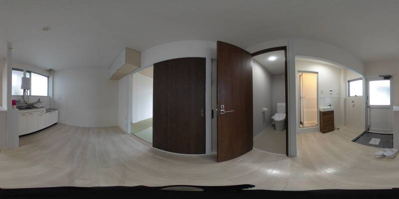 パノラマ画像玄関