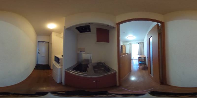 パノラマ画像キッチン