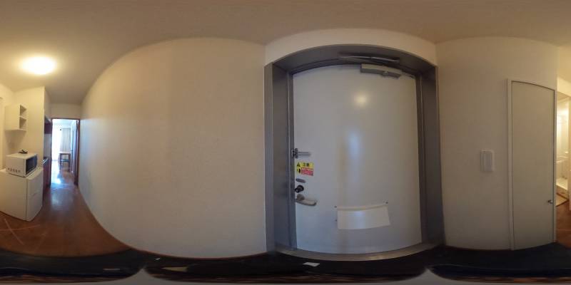 パノラマ画像玄関