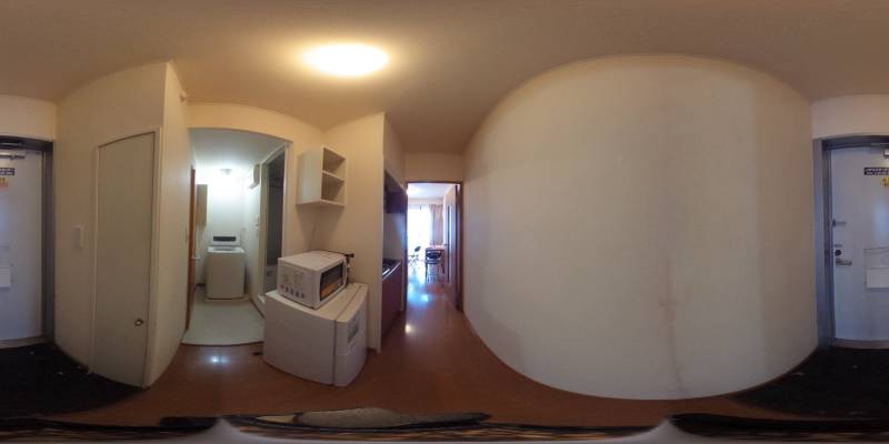 パノラマ画像玄関