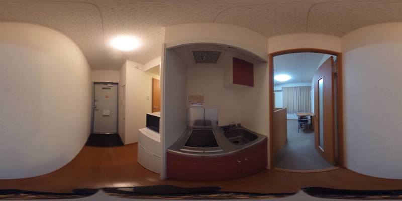 パノラマ画像キッチン