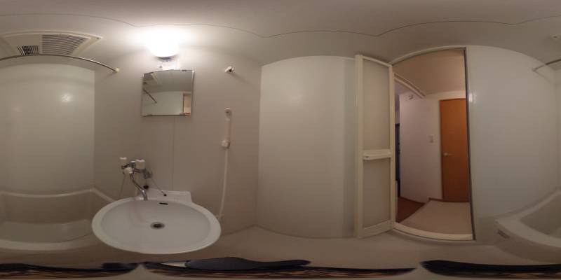 パノラマ画像バスルーム