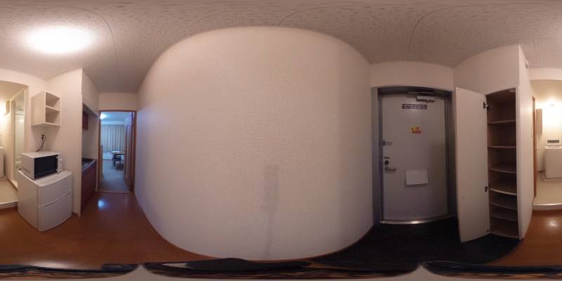 パノラマ画像玄関