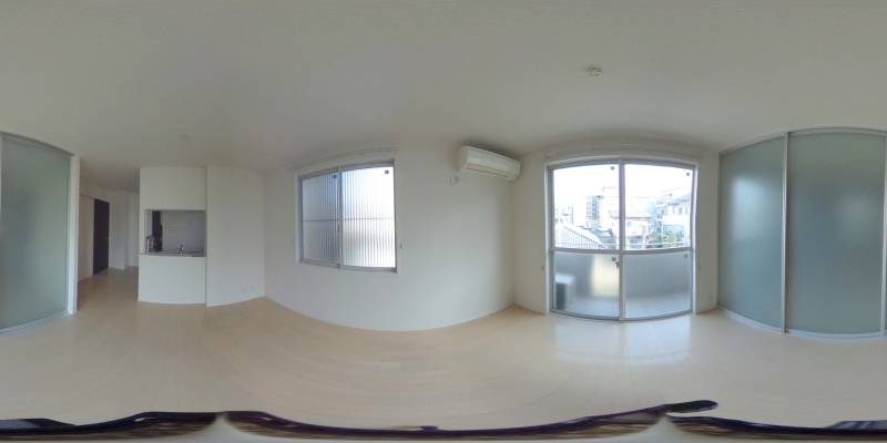 パノラマ画像洋室