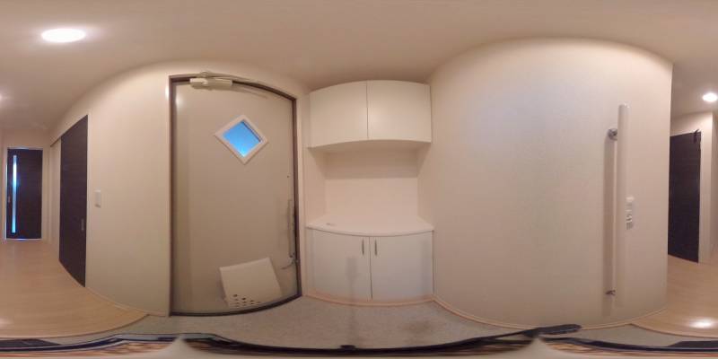 パノラマ画像玄関