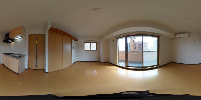 パノラマ画像リビング