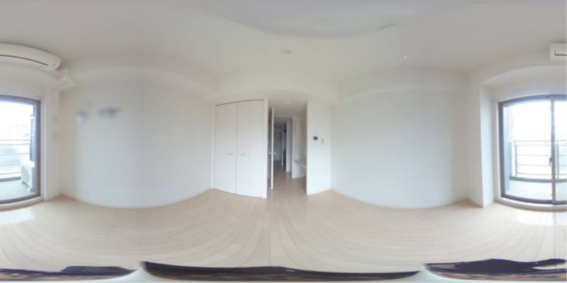 パノラマ画像洋室