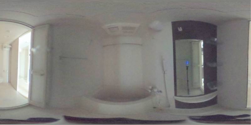 パノラマ画像バスルーム