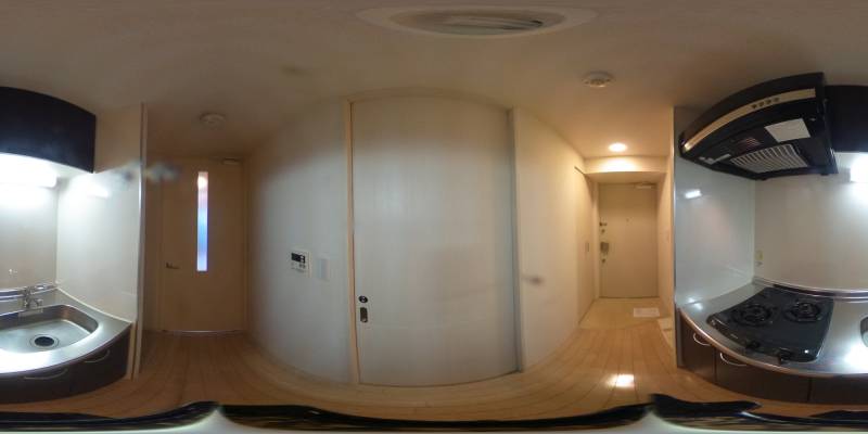 パノラマ画像キッチン