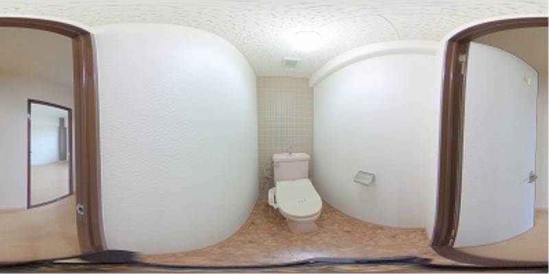 パノラマ画像トイレ