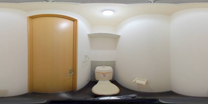 パノラマ画像トイレ