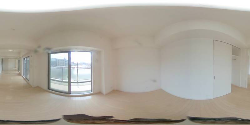 パノラマ画像洋室