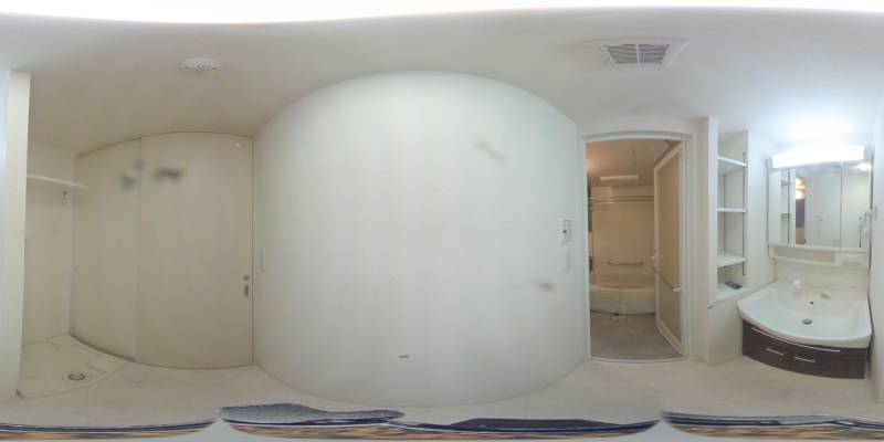 パノラマ画像洗面所