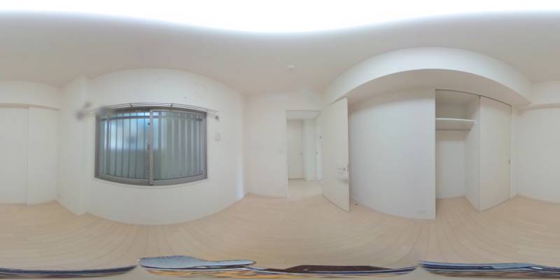 パノラマ画像洋室