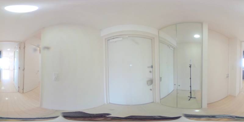 パノラマ画像玄関