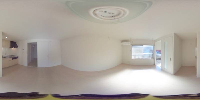 パノラマ画像リビング