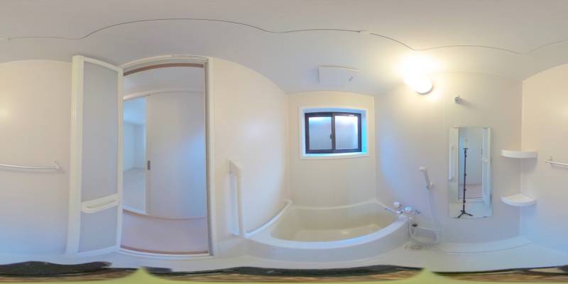 パノラマ画像バスルーム