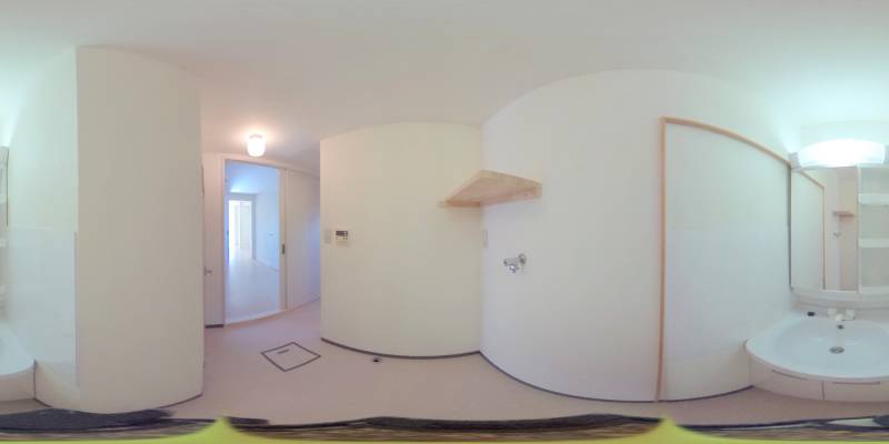 パノラマ画像洗面所