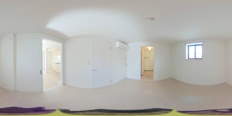 パノラマ画像洋室